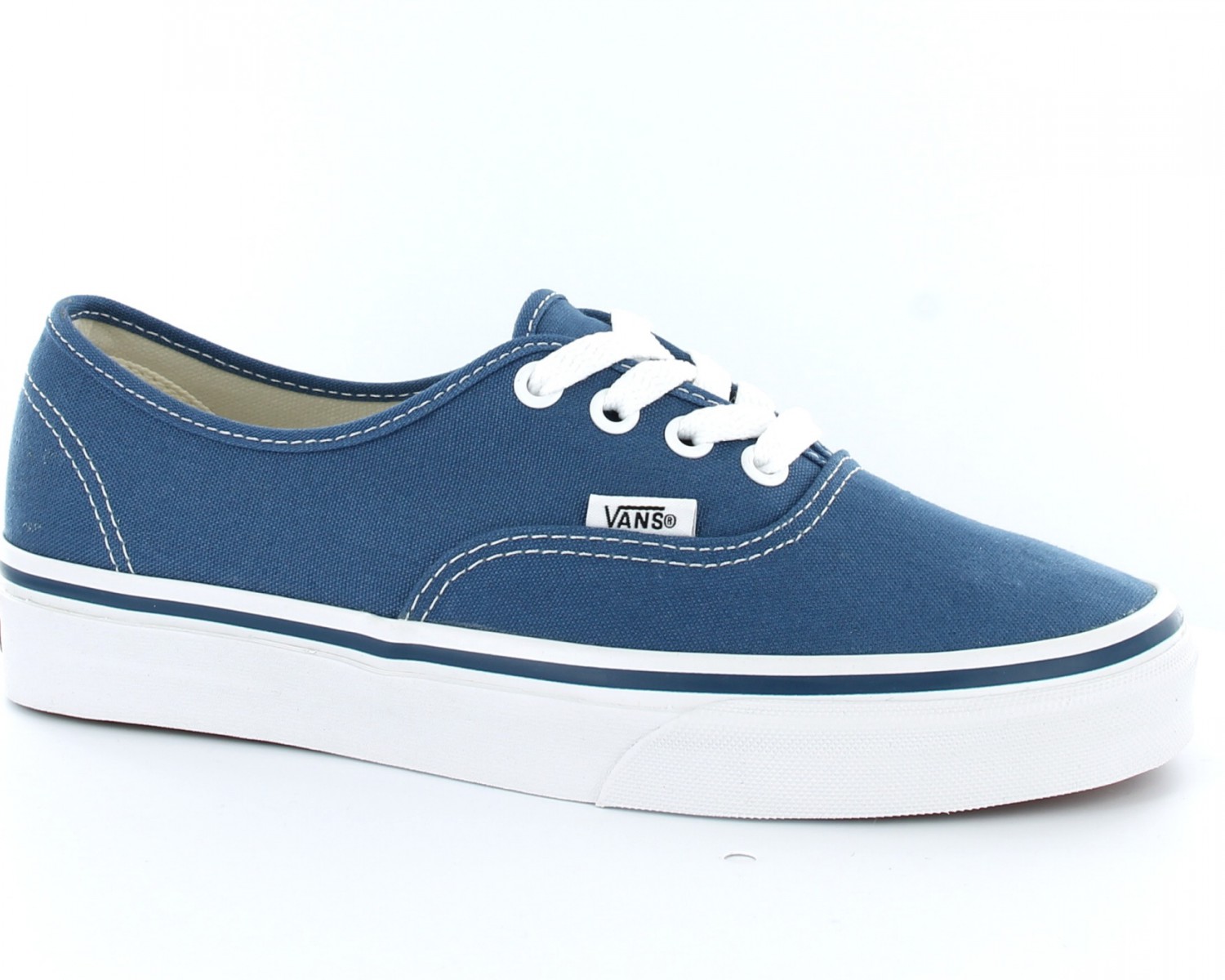 Vans on sale authentic bleu